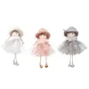 Christmas Angel Ornaments Lovely Angels Girl Plush Doll Kids Xmas Gift Tree Decoration for New Years