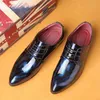 Sapatos de vestido Oxford Homens Party Patent Gabinete para 2022 Gents Formal Italiano Moda Chaussure Mariage Home 220223