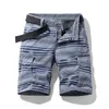 Summer Men's Casual Retro Classic Pocket Overalls Shorts Jacket Fashion Twill Cotton Camouflage 210806