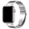 Luxo Precisão Ultratina Aço Inoxidável Pulso Loop Band Smart Strap para Apple Watch Series 6 5 4 3 2 1 SE