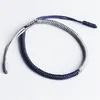 Bracelet à nœud diamant tissé bracelet Creative Colorful Line Bracelet Hand Corde pour hommes et femmes