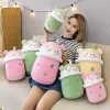25-40cm cute cartoon teddy bear bubble tea cup pillow milk tea-bear plush toy cartoon-cute pet-bear doll cute-plush-cute pillows Children's gifts