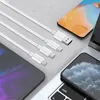 1M Type-C كابلات بيانات USB Fast شحن كابل مزامنة مع حزمة البيع بالتجزئة ل ​​Micro V8 الروبوت Samsung مع مربع التعبئة