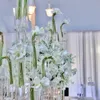 VASES 10 STKS) Bruiloft Decoratie Bloem Ontwerp Acryl Clear Crystal Event Party Aisle Den Card AB0628