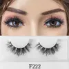 Großhandel 100% echte Nerz Wimpern Dicke Wimpern Flauschige Wispy Messy Lash 25mm Wimpernverlängerung Make-Up-Tools