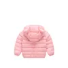 Kids Down Hoodies Coats Cotton 라이터 지퍼 새로운 압박 기술 긴 소매 유아 아기 소녀 겨울 재킷 스노우 코트 9313811