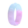 DHL Ship Fidget Armband Reliver Stress Toys Rainbow Push Bubble Antistress Toy Adult Children Sensory om autisme te verlichten