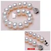 Sinya s strand bracelets for women with high luster natural freshwater 9-10mm fine pearl jewelry