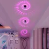 Luz de teto LED moderno 3W RGB Scoce de parede downlights para galeria de arte decoração frente varanda lâmpada pórtico luzes corredores luminária de iluminação