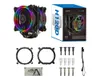 مبرد وحدة المعالجة المركزية ALSEYE H120D RGB مروحة 120 مللي متر PWM 4 دبوس 6 أنابيب حرارية لـ LGA 775 115x 1366 2011 AM2 + AM3 + AM4