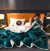 The latest model 200X230CM woolen blanket, many sizes and patterns, warm in winter, double-layer thick cashmere blankets