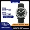 Armbandsur Aquanaut Series Mäns Självlindande Mekanisk Lyxklocka Datum Display Sapphire Business Top Märke Rostfritt stål