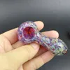 pink hand pipes Glass Beautiful Cute Smoking Pipes Pyrex Hand Heady Pipe for Herb Tobacco Smoking glass tobacco pipes