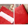 Party Favor Red Purse Embroidery Creativity Silk Year Spring Festival Supplies Wedding Gift Card Envelope