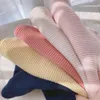 5 컬러 키즈 아기 소년 소녀 스웨터 가을 겨울 따뜻한 두꺼운 소프트 니트 솔리드 컬러 긴 소매 탑 스웨터 outwears 9m-6y 210308
