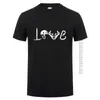Amor Climb Equipment T Shirt Homens O Pescoço Algodão Escalada Montanha camisetas Homem Camisetas Presente 210629