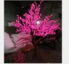 Konstgjord körsbärsträdlampa 2m ledde hem trädgård jul simulering ljus utomhus lampa bröllop decoratio