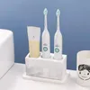 Zahnbürstenhalter Elektrischer Halter Ständer Tasse Set Regal Badezimmer Zahnpasta Lagerregal Box Werkzeuge Zubehör290r