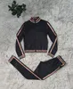 New Women 2 Piece Sets Casual Long Sleeve Tracksuits Sport Suits Jogging Letter Harajuku Sportwear