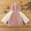 Winter Baby Girl Sweet Animal Coat Jacket for Children Hooded Clothes 210528