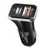 QC3.0 Chargeurs de voiture rapides Quickclk SCP PD Type C n Connecteur USB Pour tous les téléphones intelligents