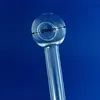 DHL согнутая стеклянная масляная труба 2 типа 10 мм мужской шарик OD 0,8 дюйма для курящих труб