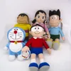 Muñeca de Anime Nobita Nobi Doraemon Minamoto Shizuka Konta Takeshi gigante Honekawa Suneo juguete de peluche de dibujos animados Y599