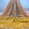 tissu de dentelle à fleurs 3d