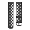 Watchband Soft Silicone Bands Mjuka Kvinnor Män Armband Sportband Hål för Fitbit Charge 5 Charge5 Watch Replacement Smart Tillbehör