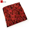 Fashion Pocket Square Handkerchief Tillbehör Paisley Solid Färger Vintage Business Suit Handkerchiefs Bröst Scarf 25 * 25cm