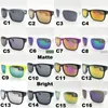 حار بيع النظارات الشمسية الفاخرة uv400 حماية الرجال النساء للجنسين الصيف الظل نظارات في الرياضة رياضة الدراجات الشمس الزجاج 18 الألوان