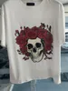 Maglietta casual da uomo Designer Abbigliamento da uomo T-shirt bianche nere T-shirt Hip Hop Streetwear stampate da donna a maniche corte
