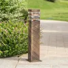 Thrisdar Outdoor Garden Pathway Lawn Light E27 Villa Patio Pillar Lamp Aluminum Landscape Park Street Bollard Lamps