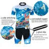 Factory direct sales Moxilyn Team of Cyclists Pattern Cycling Jersey Set Summer Short Sleeve and Shorts Suithigh Quality Material Bike Clothing