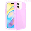 För iPhone 12 Mini 11 Pro X XR XS MAX 8 7 6S Plus Transparenta Robot Cases 3in1 Telefonfodral utan klipp