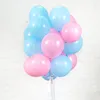 Parti Dekorasyon 15 ADET Kalın 10 inç Lateks Balon Mutlu Birtday Balonlar Romantik Düğün Pembe Siyah Beyaz İnflat Helyum
