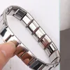 Bangle Stainless Steel Elastic Stretch Chain Link Wristbands Bracelets Fashion Jewelry