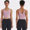 Vrouw Yoga Sports BH Bodybuilding All Match Casual Gym Push Up BR's Hoge Kwaliteit Crop Tops Indoor Outdoor Training Kleding L-45