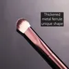 Ny Vanish sömlös finish concealer makeup borst metallhandtag mjuka borst vinklade stora conceal cosmetics borst skönhet verktyg5702838