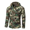 Kış Tad Taktik Softshell Kamuflaj Ceket Erkekler Shark Cilt Ordusu Camo Windinger Su Geçirmez Av Kıyafetleri Askeri Ceketler 220105