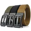 Medyla Mens Military Nylon Belt New Technology Automatic Buckle Hard Metal Tactical Belt for Men 3mm Soft Real Sports Belt 2103105176900