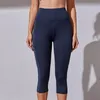 Yoga Outfit Sexy High Waist Leggings Pants Women Seamless Sweat Proof Fitness Hip Sport Biker Shorts Whith Pocket