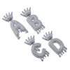 Luxe Designer Custom Name A- Z Bubble Letters Hanger Ketting Mannen Vrouwen Geschenken Cubic Zirconia Initiële Letter Kettingen Hip Hop Sieraden Mode Accessoires