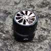 Rich Dog Wheel Style Grinder d'herbe en alliage en alliage zinc avec grande fenêtre 63 mm 4 pièces en métal Tobacco Herb Grinder Spice Miller2598940