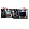 Système de navigation GPS pour lecteur DVD de voiture Android 10 de 9 pouces pour Toyota AVENSIS 2009-2013 avec prise en charge USB MUSIQUE Caméra de recul OBD II