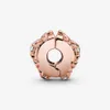 New Arrival 925 Sterling Silver Pink Daisy Spacer Clip Charm Fit Original European Charm Bracelet Fashion Jewelry Accessories 260Q