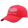 블랙 레드 자수 피크 캡 도널드 트럼프의 2024 야구 모자는 미국을 유지합니다. 미국 대통령 선거 모자 조정 가능한 야외 스포츠 트럼프 모자