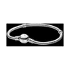 Bracelet original 925 lisse Tête boule Marque Rat. Convient aux femmes pour porter un bracelet à breloques DIY