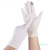 Five Fingers Gloves Women Sunscreen Stretch Summer Spring Lady Touch Screen Anti UV Slip Resistant Driving Glove Breathable Guantes Pink1