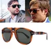 2021 luxury Classic Vintage Pilot Steve Style Polarized Sunglasses 007 Men Driving Brand Design Sun Glasses Oculos 649